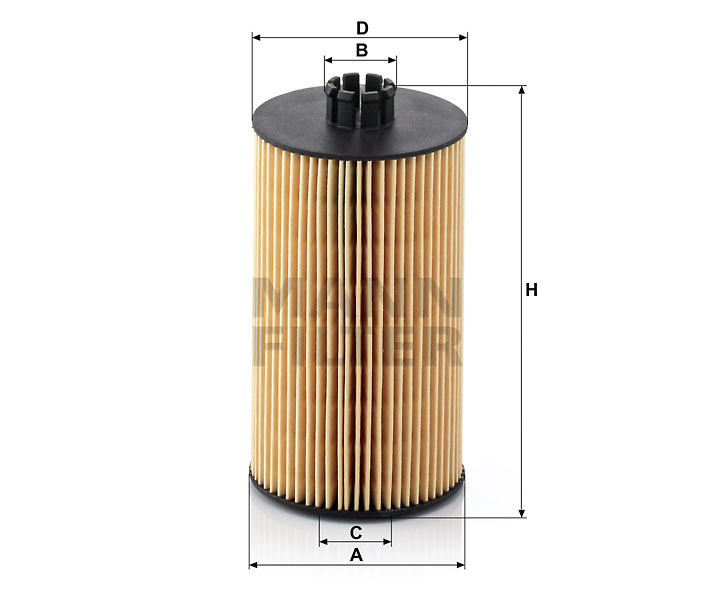 HU 931 x Flüssigkeitsfilterelement (metallfrei)