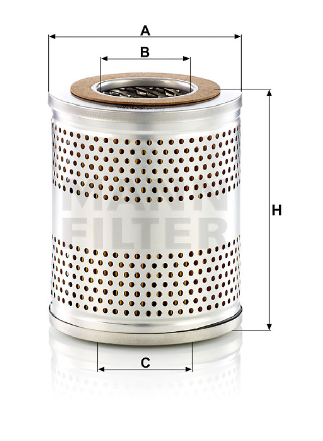 H 1263/1 x oil filter (hydraulic element)