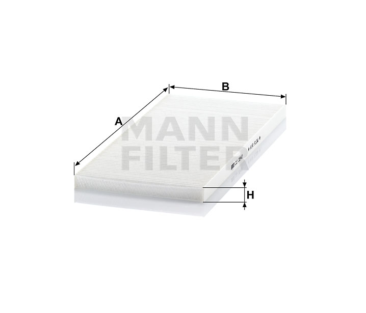 CU 3942 cabin air filter element