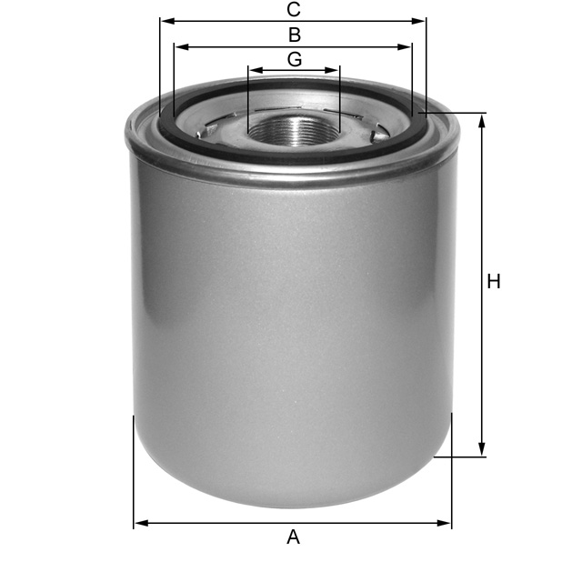 ZP3010A air dryer box spin-on