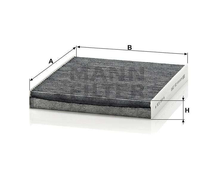 CUK 2545 cabin air filter (activated carbon)