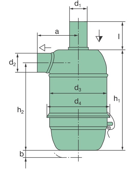 31 028 75 023 Luftfilter (EFT-Ölbadluftfilter)