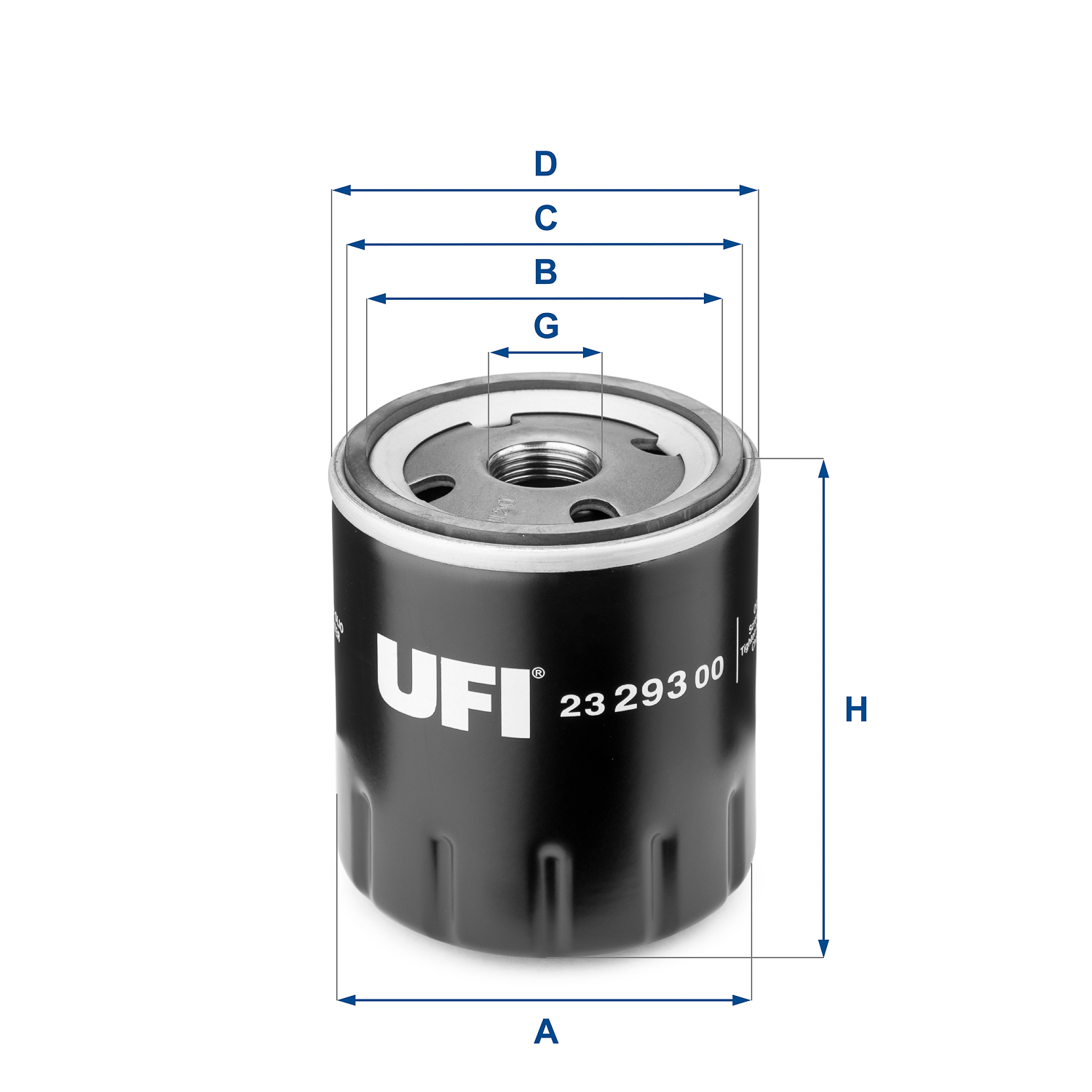 23.293.00 oil filter spin-on