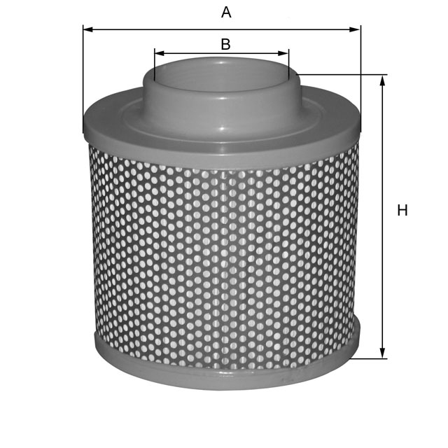 HP2618 air filter (plug-on filter NW76)