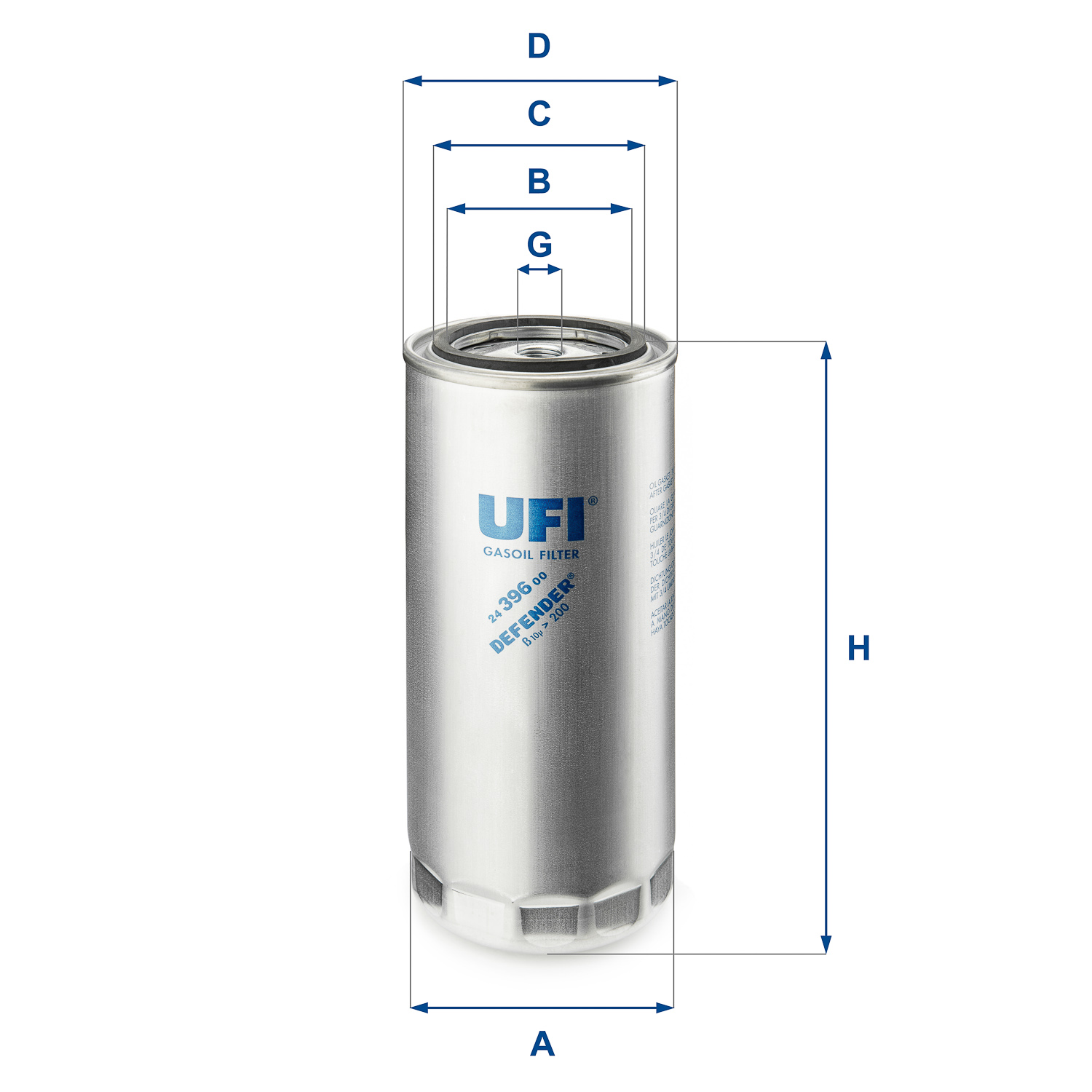 24.396.00 Kraftstofffilter SpinOn