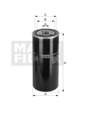 WD 14 004 Ölfilter SpinOn