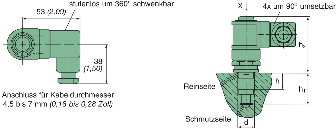 59 010 79 315 Wartungsschalter für Leitungsf. 5 bar