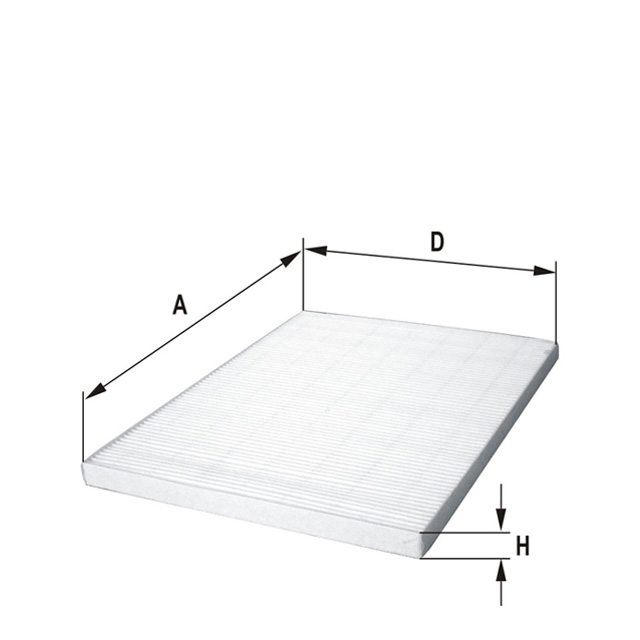 HCK7067 cabin air filter (activated carbon)