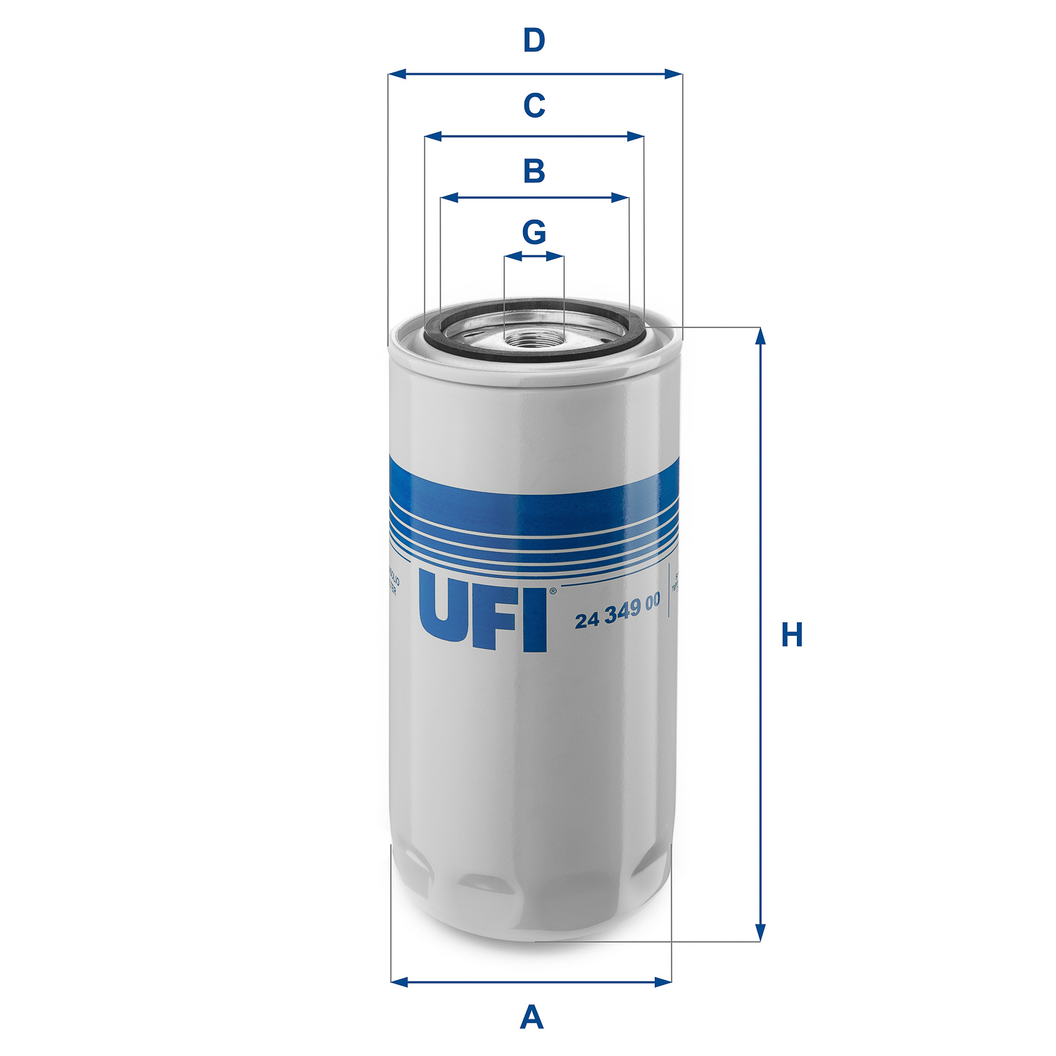 24.349.00 fuel filter spin-on