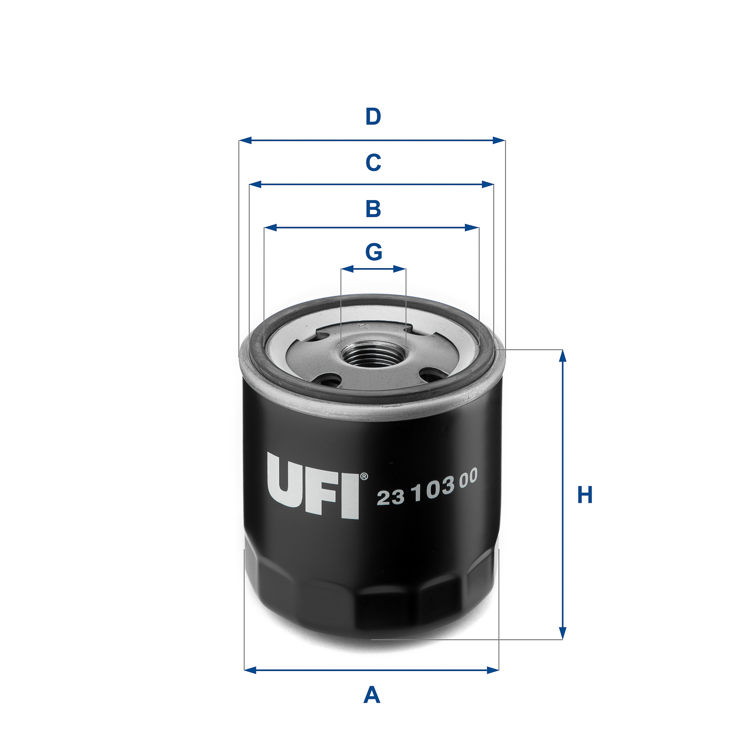 23.103.00 oil filter spin-on