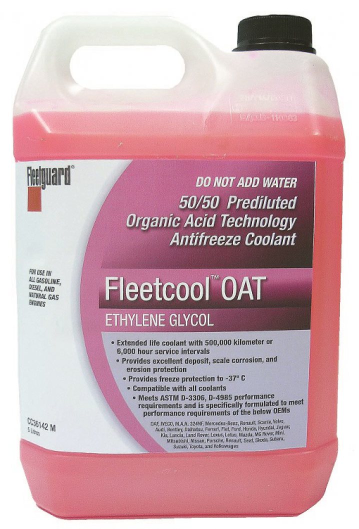 CC36142M FleetcoolOAT - EGPremix - 5 Ltr