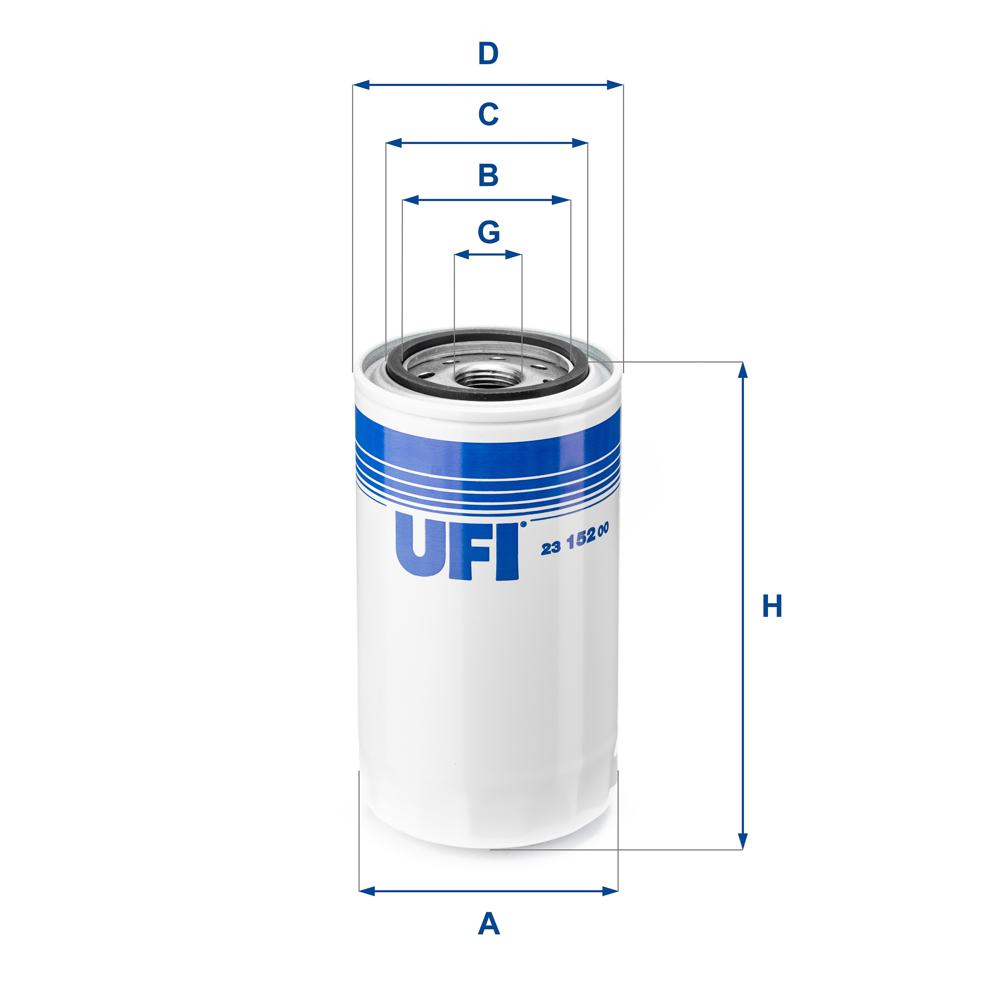 23.152.00 oil filter spin-on