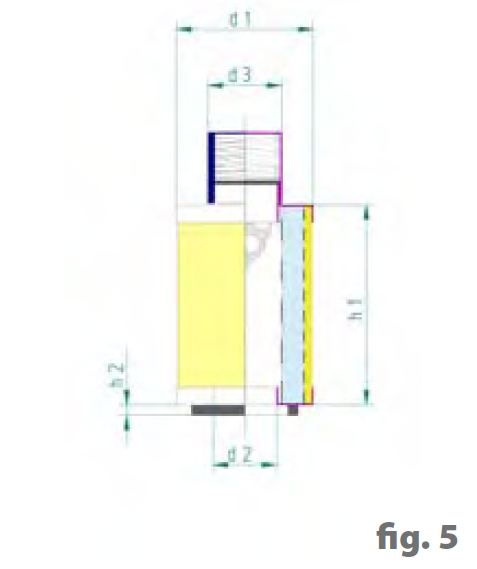 DA1185 air/oil separator element