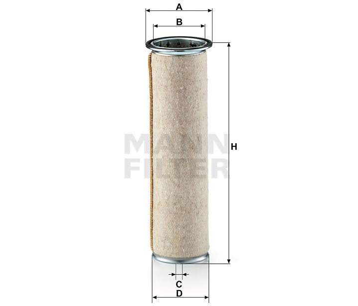 CF 1122 air filter element (secondary)