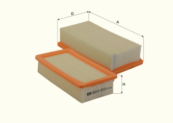 HP2000 air filter element