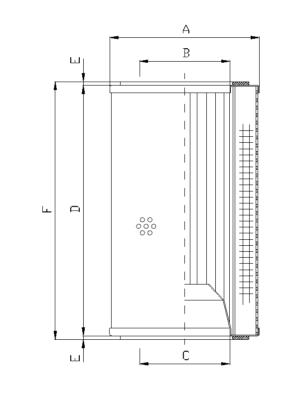 WG196 Hydraulikfilterelement