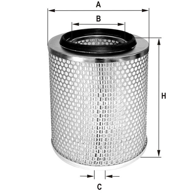 HP608 air filter element
