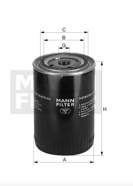W 7053 oil filter spin-on