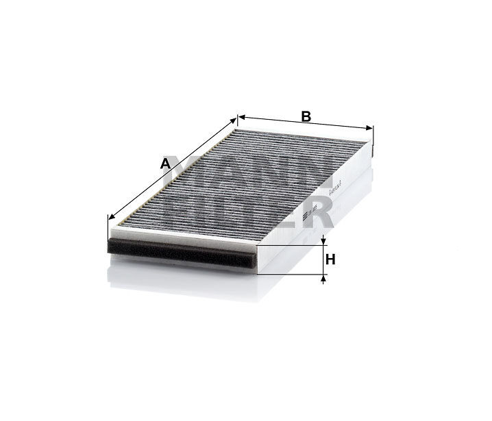 CUK 3955 cabin air filter (activated carbon)