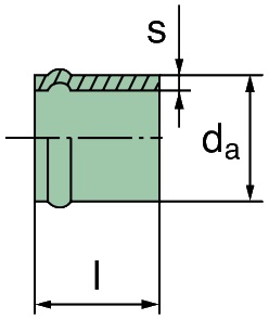 39 000 25 177 Rohrstutzen, D=52mm