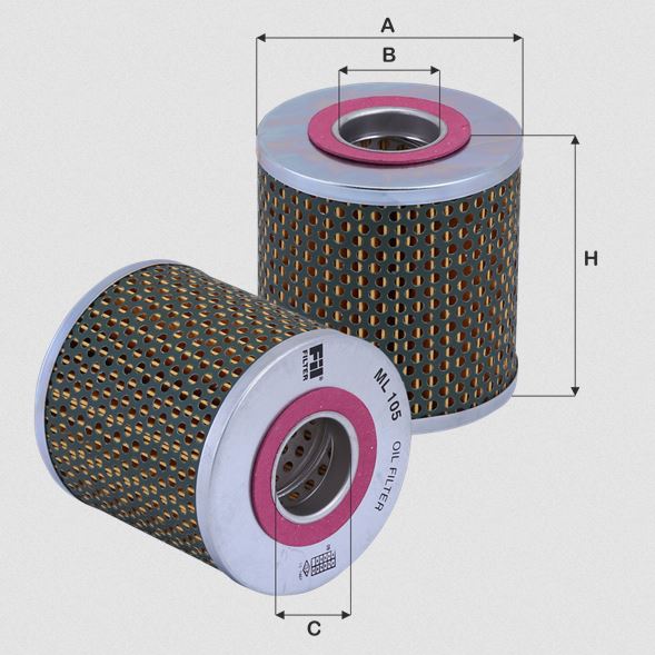 ML105 oil filter (element)