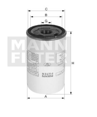 WK 9058 Kraftstoffwechselfilter