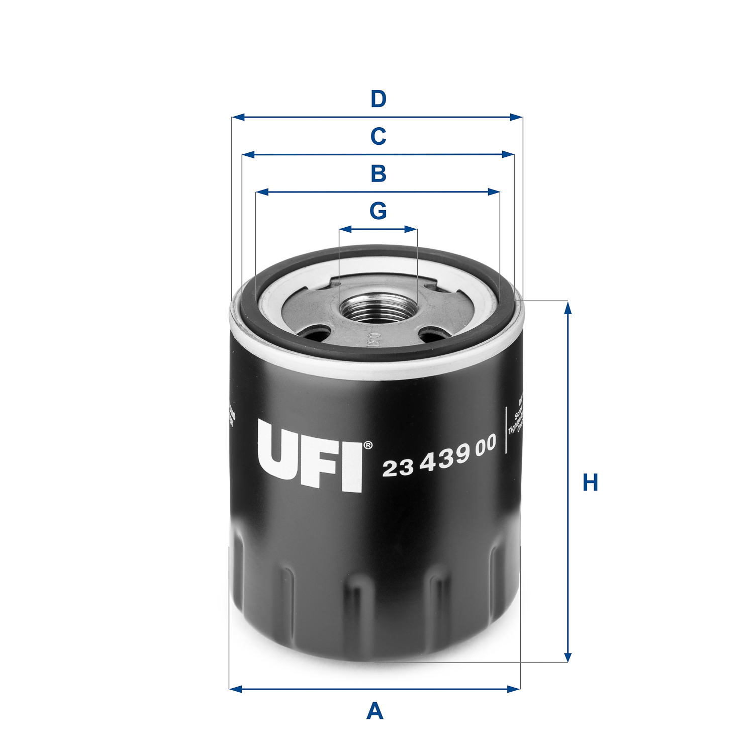 23.439.00 oil filter spin-on