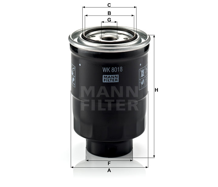 WK 8018 x fuel filter