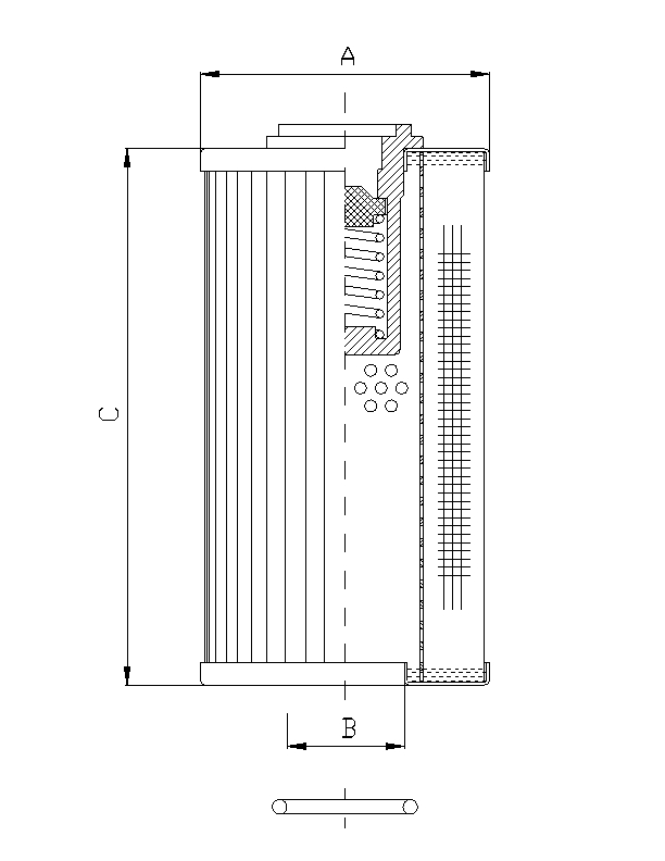 RLR320E10B Filterelement für Rücklauffilter