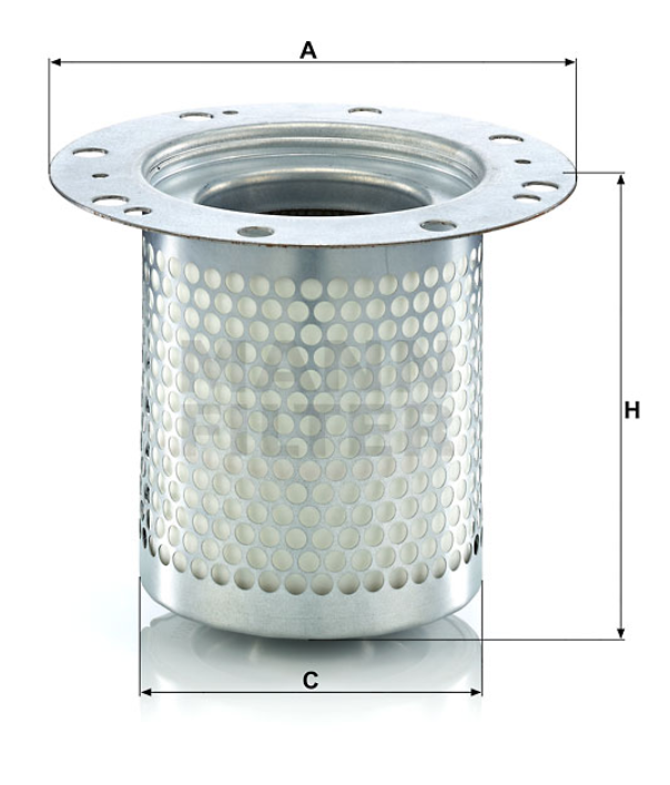 LE 7003 x air/oil separator element (incl. gasket)