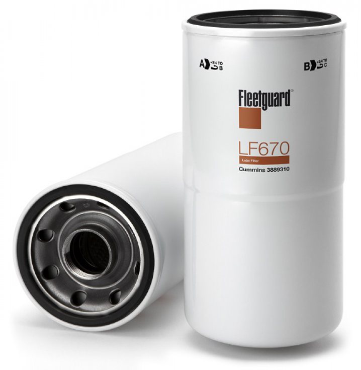 LF670 oil filter element