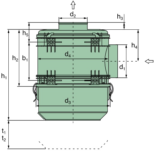 44 750 85 951 Luftfilter (Pico NLG 15-18)