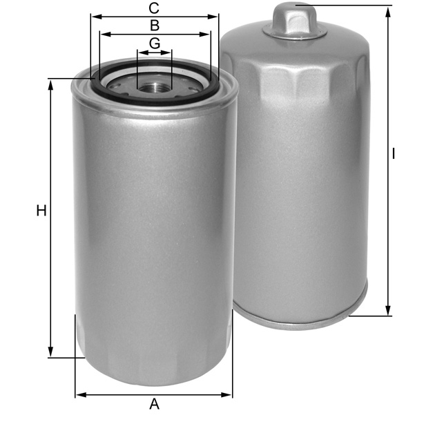 ZP3211 oil filter spin-on