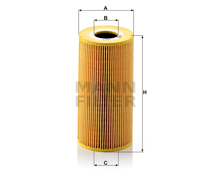 HU 848/1 x Flüssigkeitsfilterelement (metallfrei)