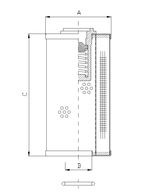 WG257 Hydraulikfilterelement