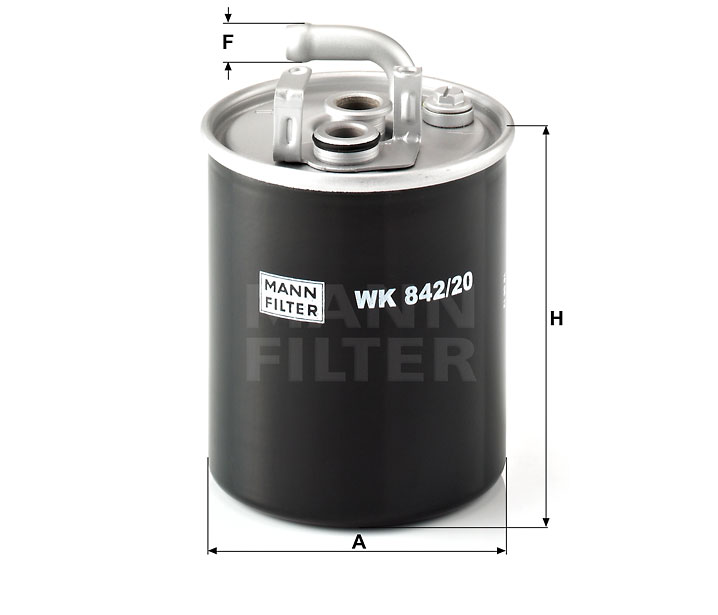 WK 842/20 Kraftstoff-Leitungsfilter (Inline)