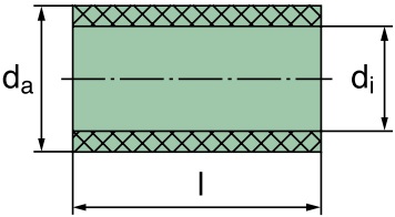 39 000 27 203 Verbindungsstutzen 40 x 100mm (Gummi)