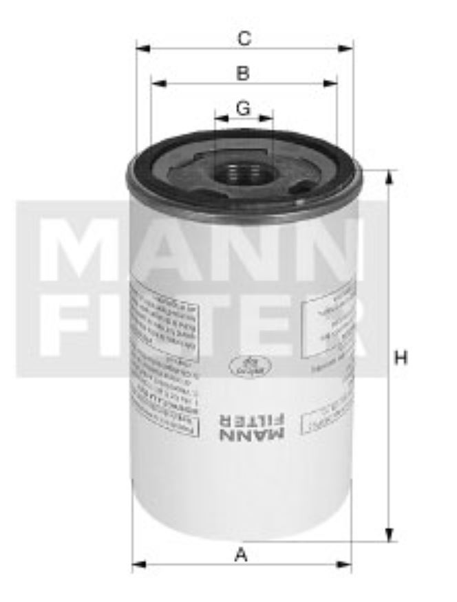 LB 13 145/3 air/oil separator (spin-on)