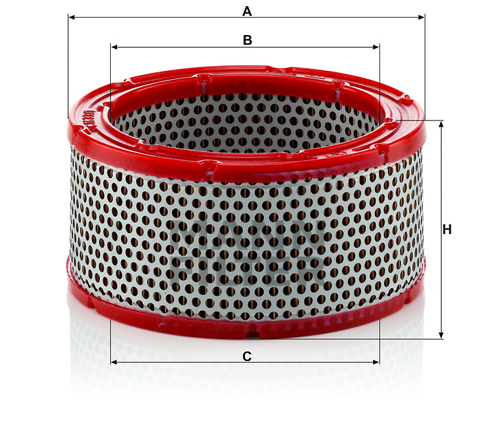 C 1633/1 air filter element