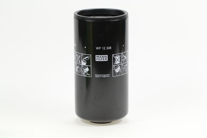 WP 12 308 oil filter spin-on (partial-flow)