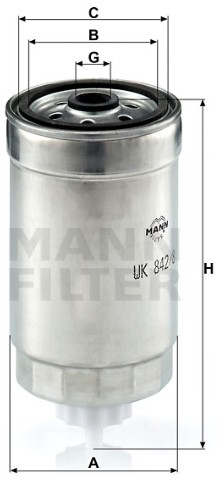 WK 842/8 fuel filter