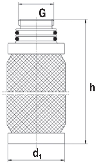 LD 6007/1 Luftfilterelement (Feinstfilter)