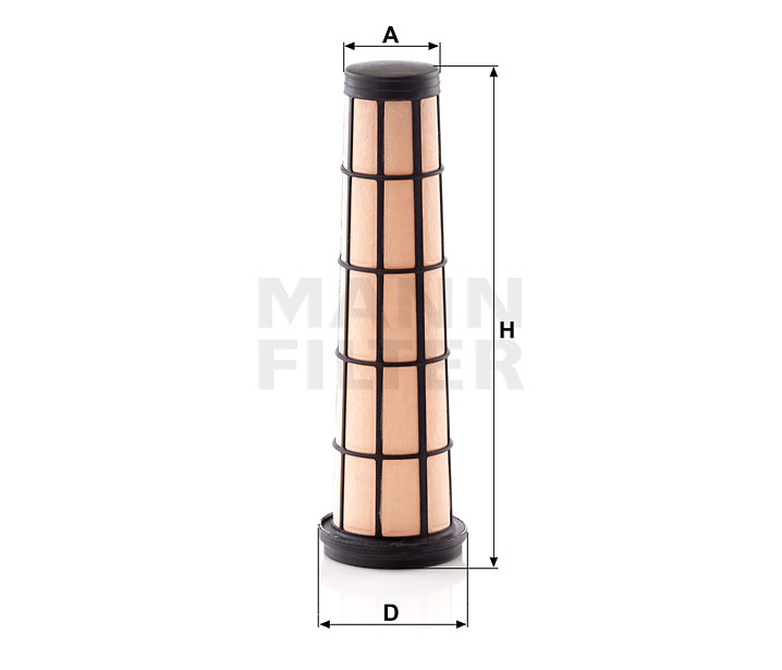 CF 10 002 air filter element (secondary)