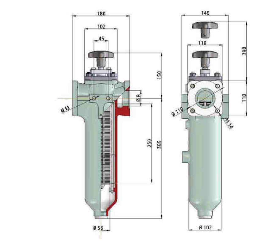 KMGP00023 plate gap-type filter