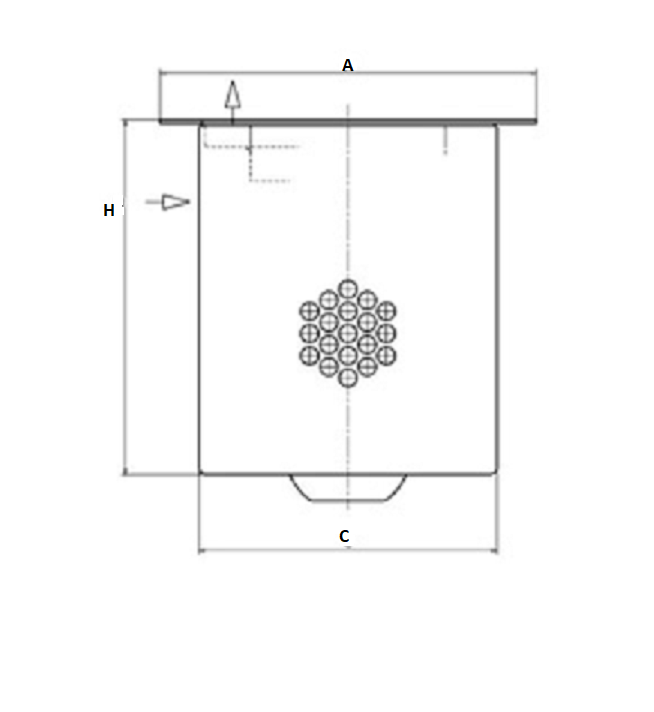 LE 42 002 x air/oil separator element (incl. gasket)