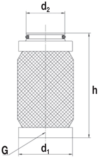 LD 5003 Luftfilterelement (Feinfilter)