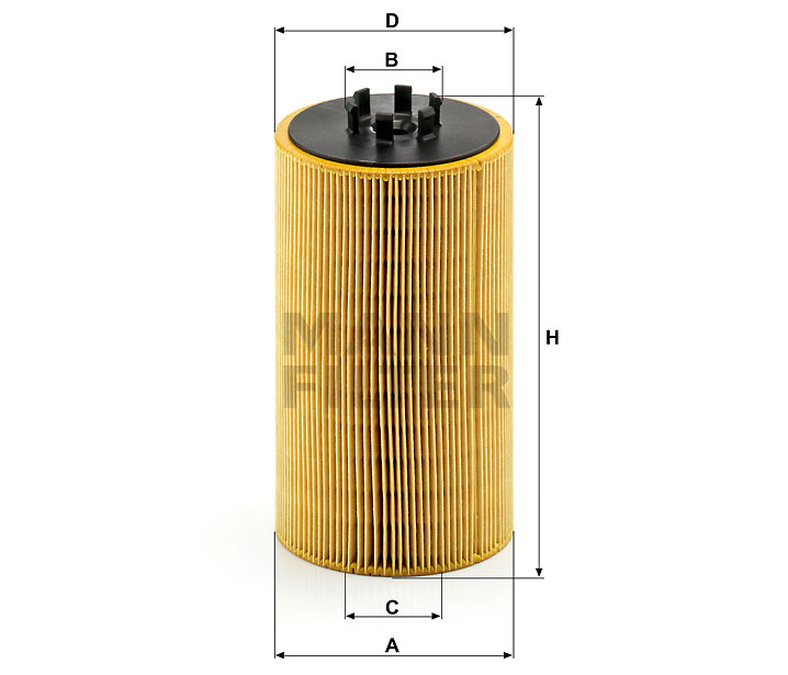 HU 1390 x Flüssigkeitsfilterelement (metallfrei)