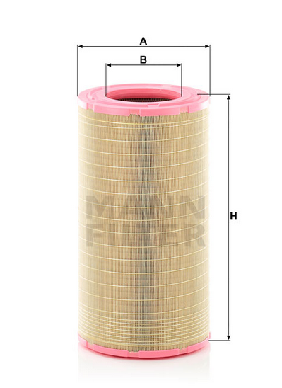 C 32 1900/2 air filter element