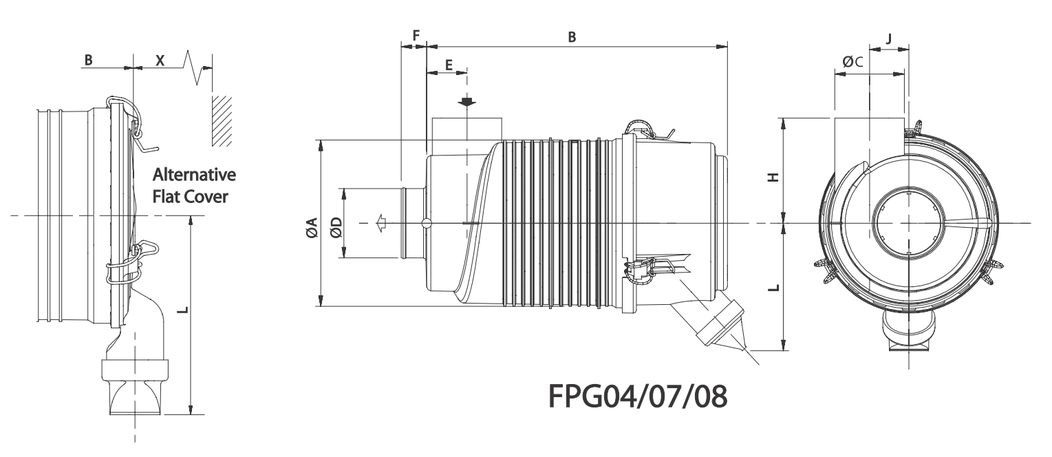 G042575 air filter (RadialSeal FPG)