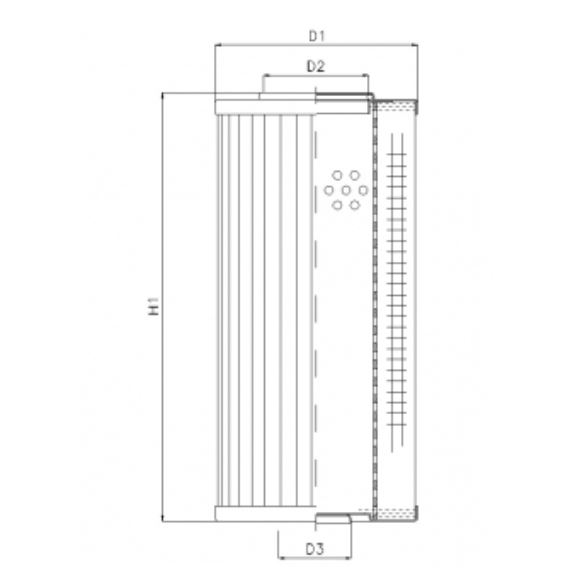 D930G06A hydraulic filter element